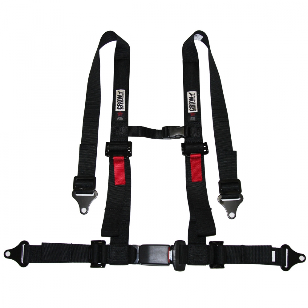 Crow Black 2x2 Harness, 4Point, HStyle, EndRelease Latch, UTV eBay
