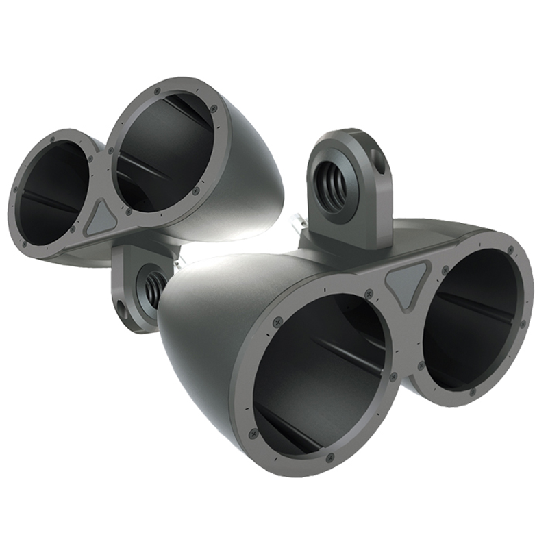 Kicker Dual 6.5" Cage Mounted Speaker Pods Pair