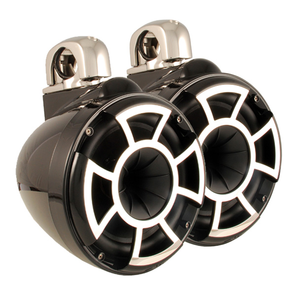 Wet Sounds Rev8 Tower Speakers Black