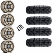 14" Black Rhino Armory Desert Sand & 27" EFX MotoMax Wheel and Tire Package