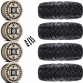 15" Black Rhino Armory Desert Sand & 31" EFX MotoClaw Wheel and Tire Package