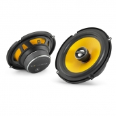 JL Audio 6.5" C1 Coaxial Speakers Pair Aluminum Dome Tweeter