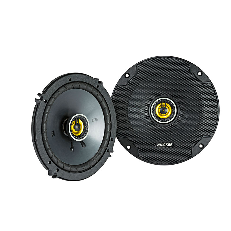 Kicker 6.5" CS Series Coaxial Speakers Pair