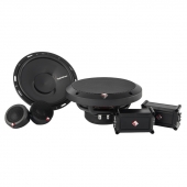 Rockford Fosgate Punch 6.5" Component Speakers External Crossovers Pair