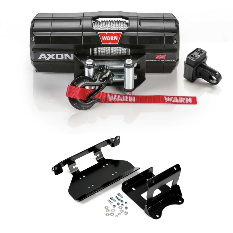 Warn CanAm Maverick X3 AXON Winch Kit Side By Side UTV Parts