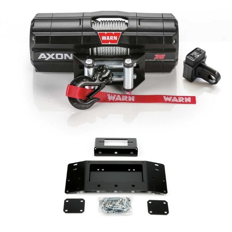 Warn Honda Pioneer 700 AXON Winch Kit Side By Side UTV Parts