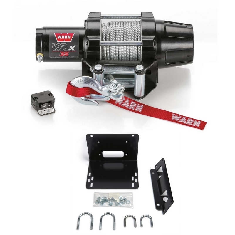 Warn Kawasaki Mule SX VRX Winch Kit