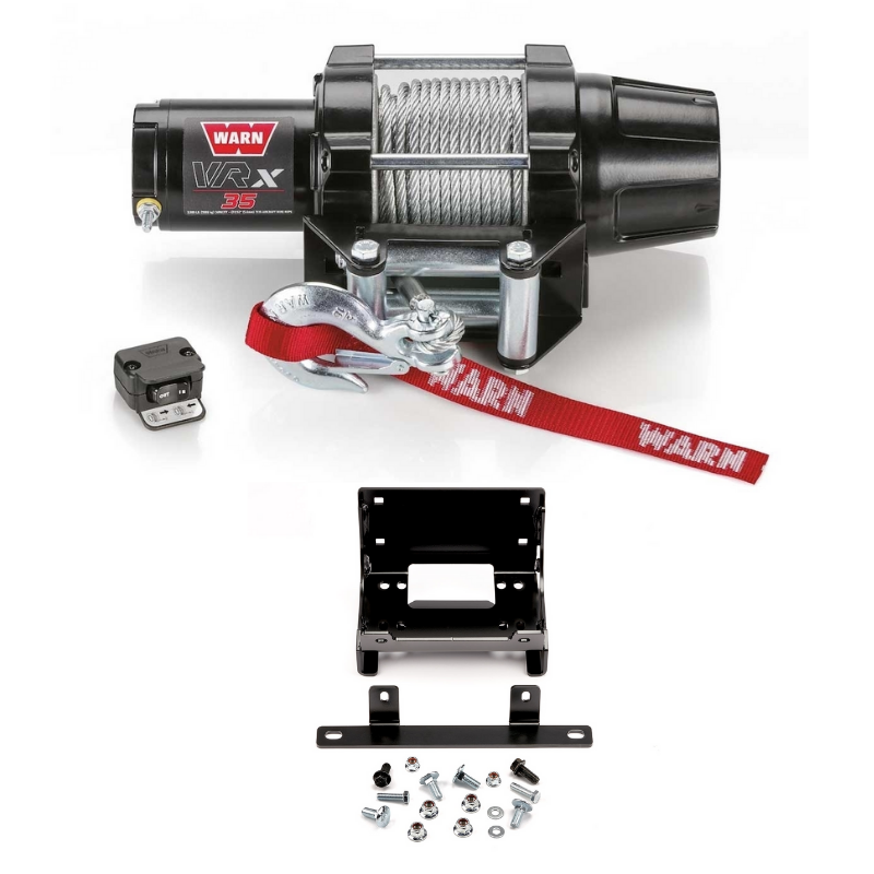 Warn Kawasaki Teryx VRX Winch Kit Side By Side UTV Parts