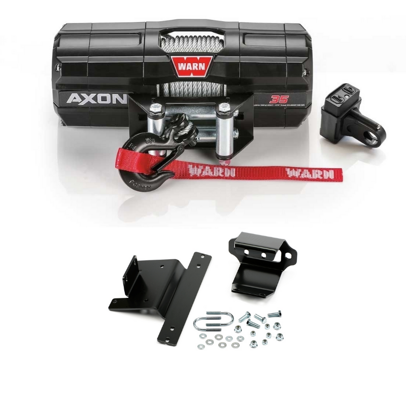 Warn Polaris RZR 570 AXON Winch Kit