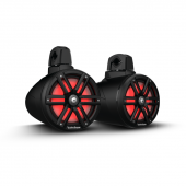 Rockford Fosgate M2WL-8B 8" M2 Tower Speakers with RGB LEDs & Clamps Black