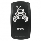 Carling Radio Rocker Switch