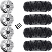 14" Fuel Maverick D937 Beadlock Machine & 27" EFX MotoMTC Wheel and Tire Package