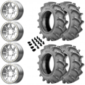14" KMC KS234 Addict 2 Beadlock Machine & 28" BKT 171 Wheel and Tire Package
