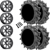 14" MSA M12 Diesel Black & 28" EFX MotoHavok Wheel and Tire Package
