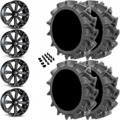 14" MSA M20 Kore Black & 31" EFX MotoHavok Wheel and Tire Package