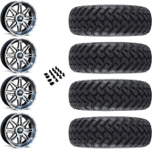 14" MSA M26 Vibe Dark Tint & 31" EFX MotoHammer Wheel and Tire Package