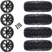 14" MSA M33 Clutch Black & 27" EFX MotoClaw Wheel and Tire Package