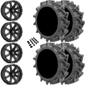 14" MSA M33 Clutch Black & 31" EFX MotoHavok Wheel and Tire Package