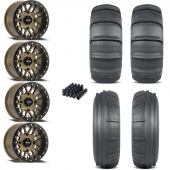 14" Method MR406 Beadlock Bronze & 30" GMZ Sand Stripper TT Wheel and Paddle Tire Package