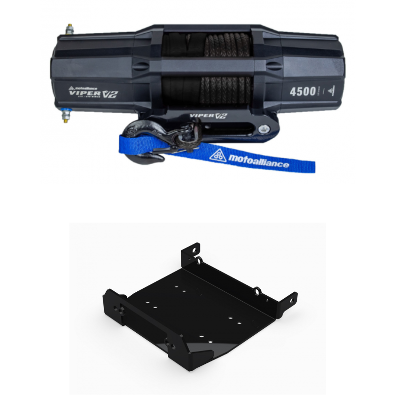 Yamaha Wolverine X2/X4 Viper V2 Wide Spool Winch Kit