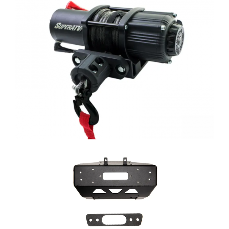 SuperATV CanAm Commander Winch Kit 2021+