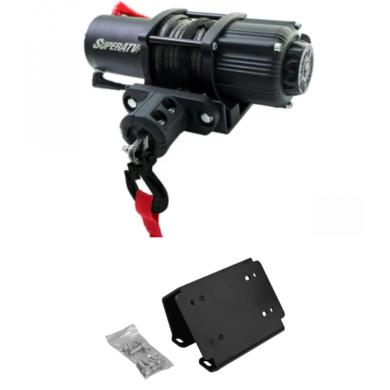 SuperATV CanAm Defender Winch Kit