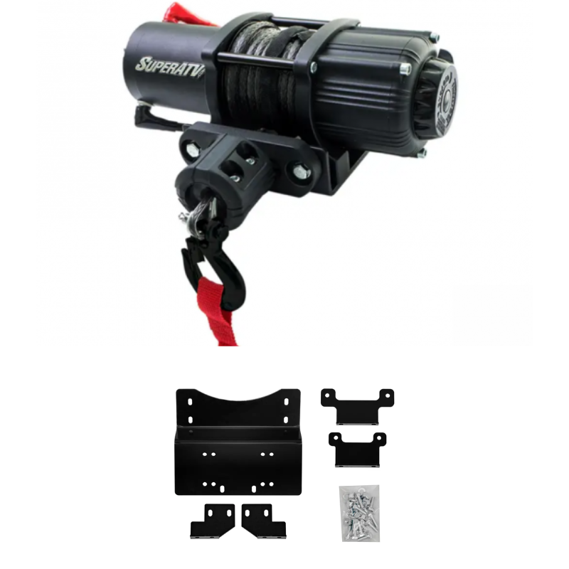 SuperATV Honda Pioneer 700 Winch Kit
