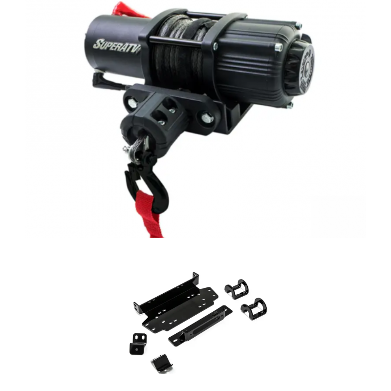 SuperATV Honda Talon Winch Kit