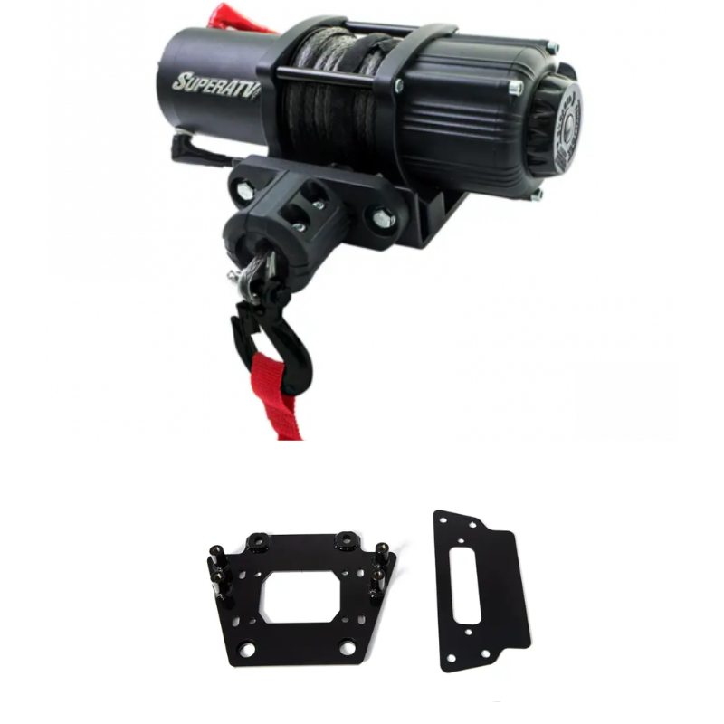 SuperATV Kawasaki KRX Winch Kit