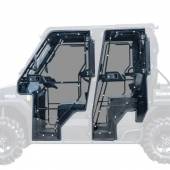 SuperATV Kawasaki Mule Pro FXT/DXT Cab Enclosure Doors Scratch Resistant