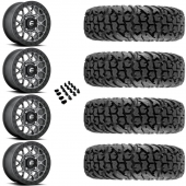 15" Fuel Tech D919 Beadlock Anthracite & 32" EFX MotoVator Wheel and Tire Package