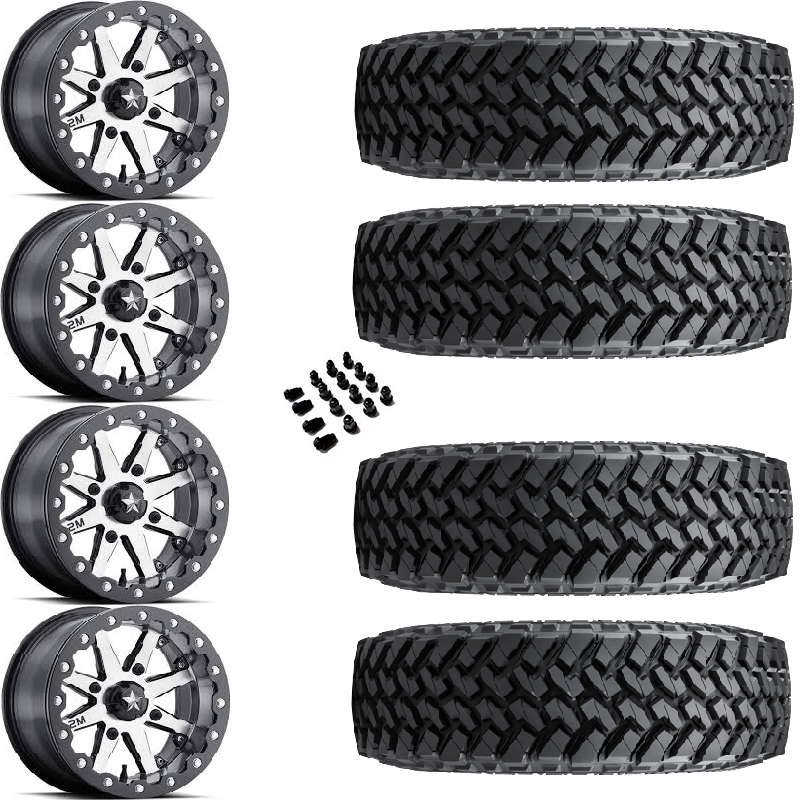 15" MSA M21 Lok Beadlock Charcoal & 32" Nitto Trail Grappler SxS Wheel