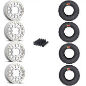 15" Method MR401-R Beadlock Machine & 30" GMZ Ivan Stewart Wheel and Tire Package