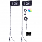 5150 Whips 6 Ft. "187" Whip with Chase & Bluetooth Pair