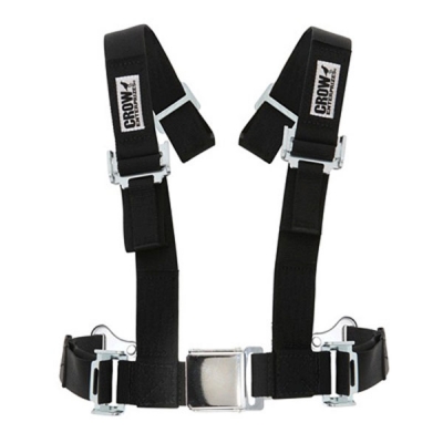 Pro Armor Seat Belt Harness 4 Point 2/" Black Automotive Latch Yamaha Rhino YXZ