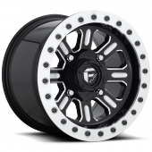 Fuel Hardline Beadlock UTV Wheel D910 Black Milled
