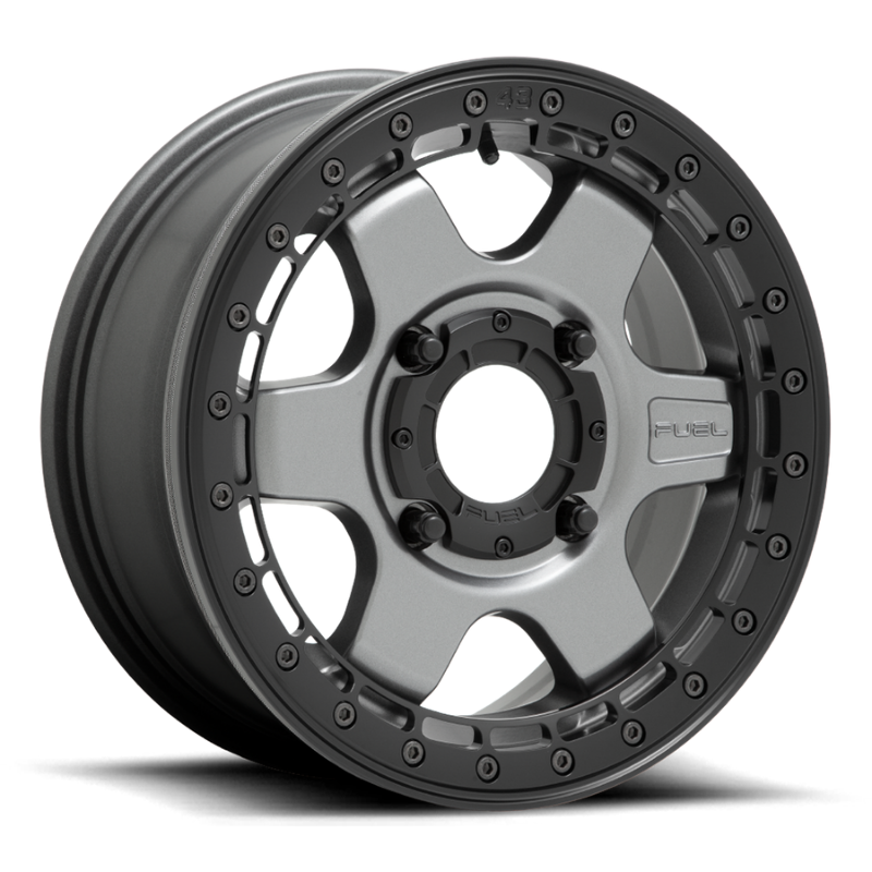 Fuel Ken Block D923 Beadlock UTV Wheel Matte Anthracite