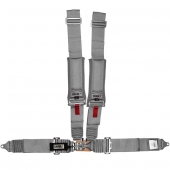 3 Inch Gray Crow Harness w/ Pads 4 Point