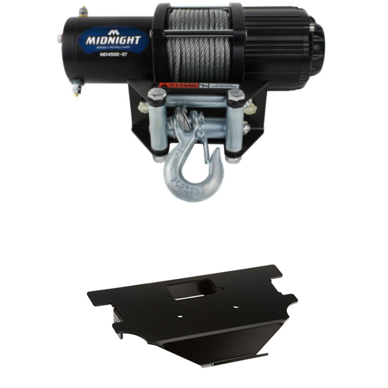 Honda Big Red Viper Midnight Winch Kit