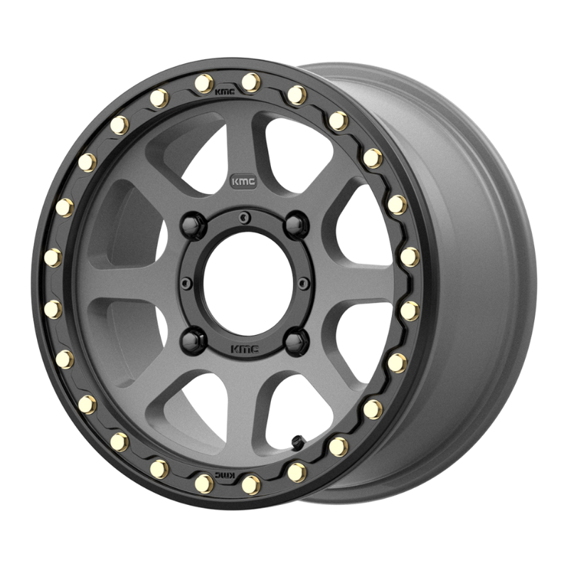 KMC KS234 Addict 2 Beadlock Wheel Satin Gray