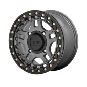 KMC KS240 Recon Beadlock Wheel Gun Metal