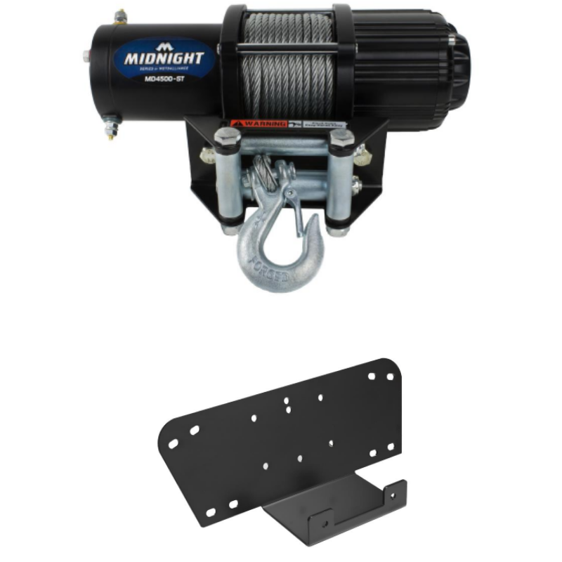Kawasaki Mule 4000 Viper Midnight Winch Kit