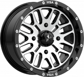 MSA M38 Brute Wheel Black Machined