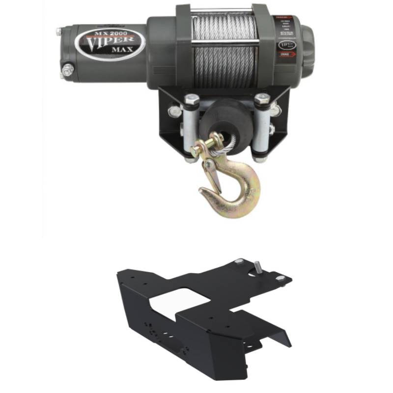 Polaris RZR XP Turbo S Viper Max Winch Kit Side By Side UTV Parts