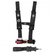Pro Armor Black 3x3 5-Point Standard Latch Harness