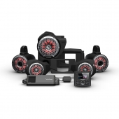 Rockford Fosgate RZR14-STG6 1500W 5 Speaker Stereo Package w/ Horn Tweeters for Polaris RZR