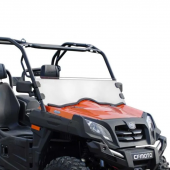 SuperATV CFMoto UForce 800 Scratch Resistant Half Windshield