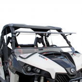 SuperATV Can-Am Maverick Scratch Resistant Flip Up Windshield