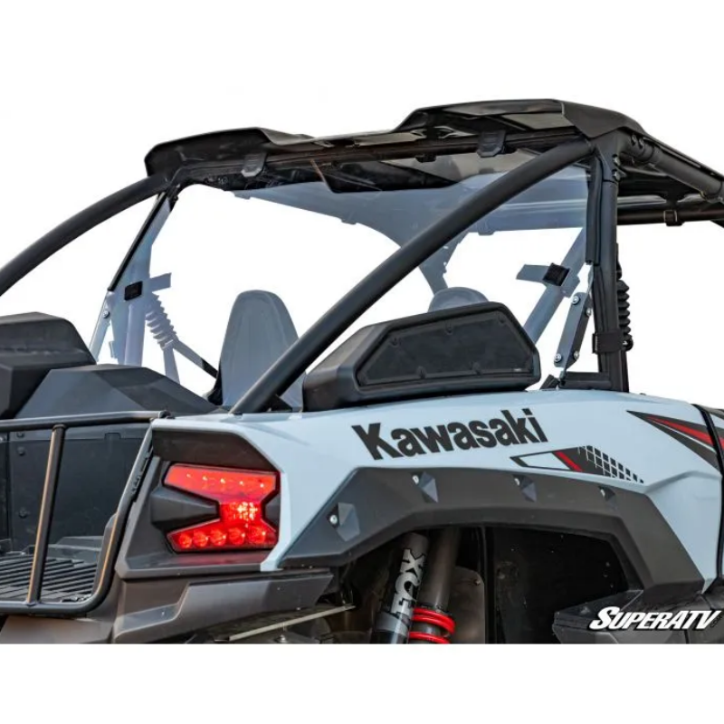 SuperATV Kawasaki KRX 1000 Rear Windshield Side By Side UTV Parts