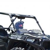 SuperATV Polaris RZR XP Turbo Scratch Resistant Vented Full Windshield 2016-2018